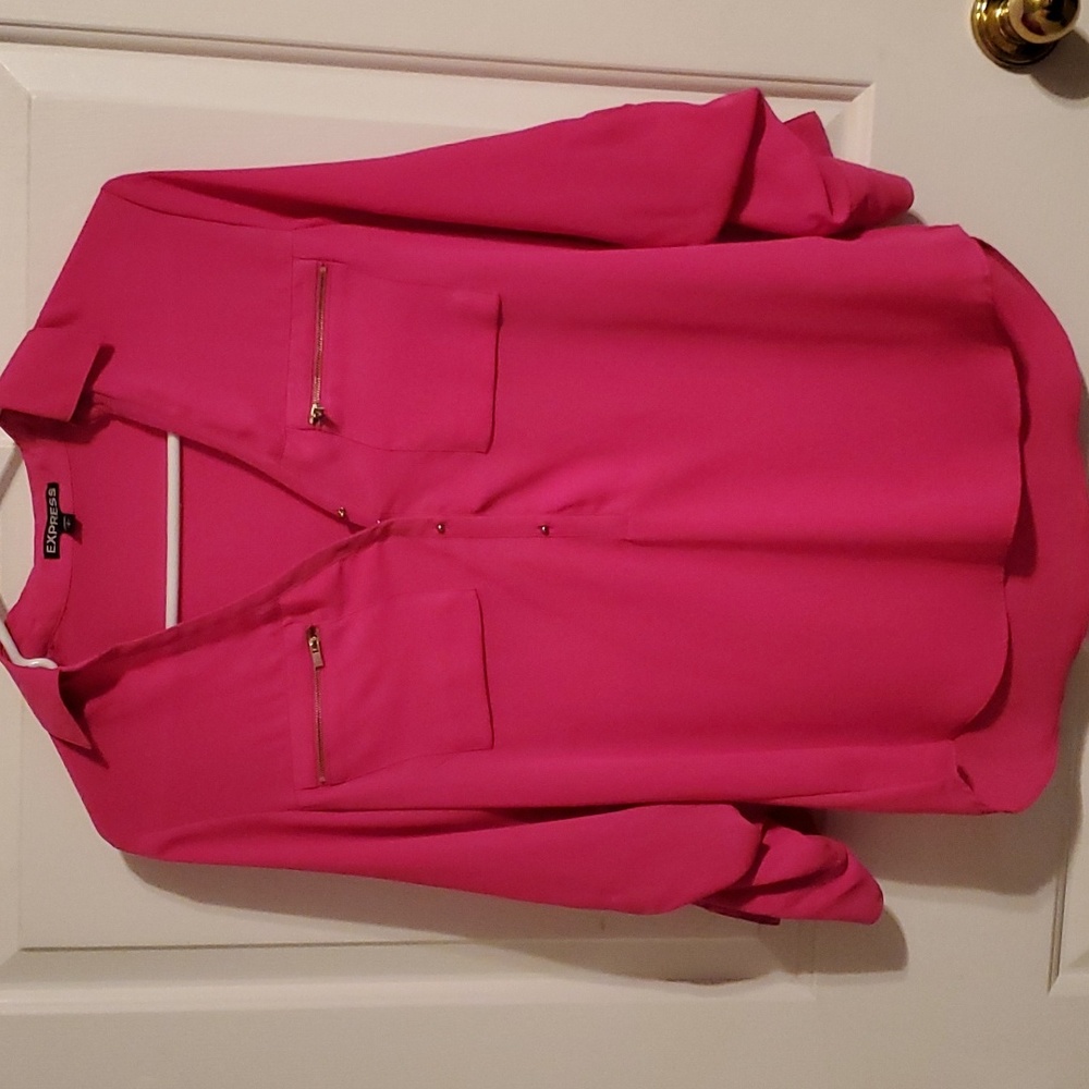 Express Portofino Pink Top